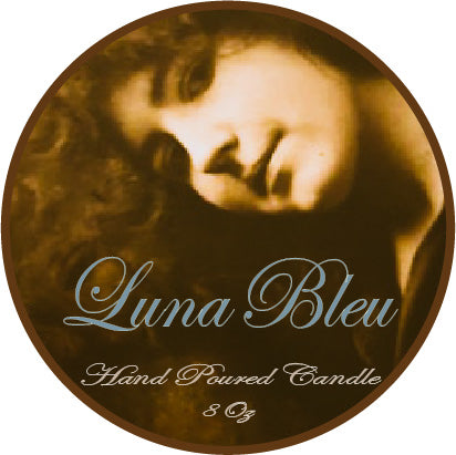 Candle Luna Bleu 8 Oz