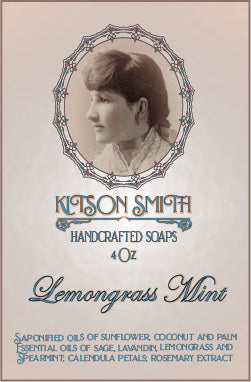 Handcrafted Soap Lemongrass Mint - 4 Oz